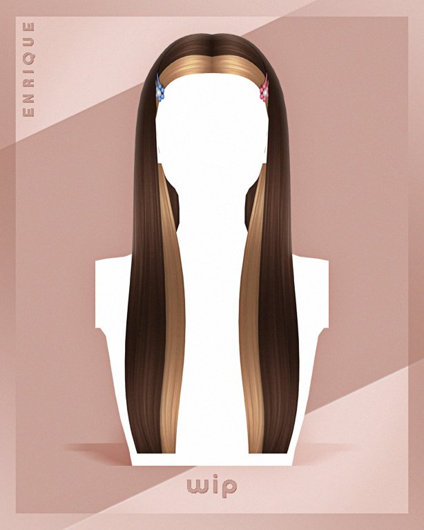 Enriques4cc's tweet photo. good 4 u hairstyle inspired by olivia rodrigo will be available soon for early access on my patreon!! hope u like it! 💞🤍🥰 #thesims #wip https://t.co/cPwXbXrp11
