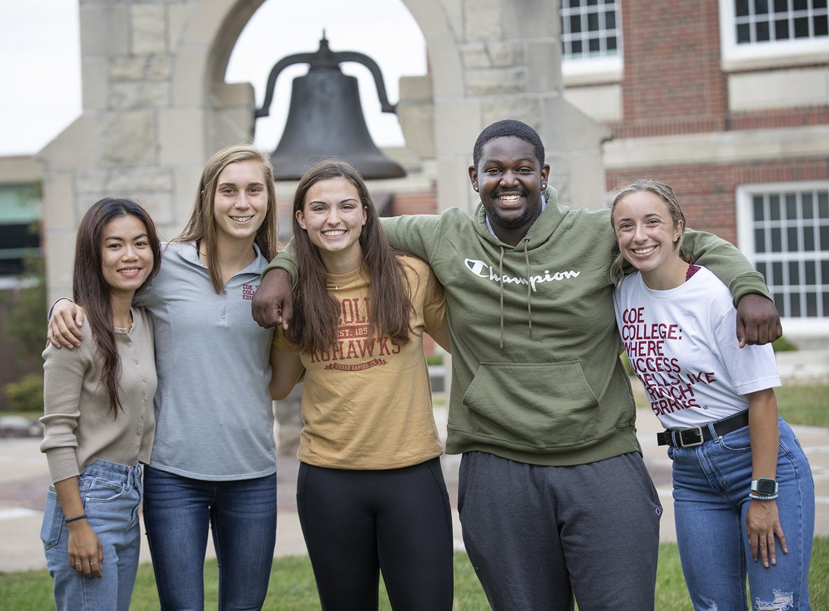 CoeCollege's tweet photo. Our application to join #KohawkNation for Fall 2023 is open now! Apply online ➡️ https://t.co/Ablk6KXShU https://t.co/xkhloYwV1F