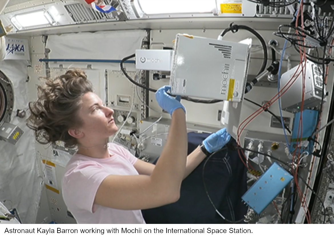 Project Voxa (@projectvoxa) on Twitter photo Happy Tuesday, #MM2022Portland ! We’d love to see you at booth 1679 and show you our Mochii SEM/EDS! Mochii is the first SEM in space, now an open-for-business National Lab facility onboard <a href="/ISS_CASIS/">ISS National Lab</a>
(2nd photo courtesy NASA) Happy Tuesday, #MM2022Portland ! We’d love to see you at booth 1679 and show you our Mochii SEM/EDS! Mochii is the first SEM in space, now an open-for-business National Lab facility onboard <a href="/ISS_CASIS/">ISS National Lab</a>
(2nd photo courtesy NASA)