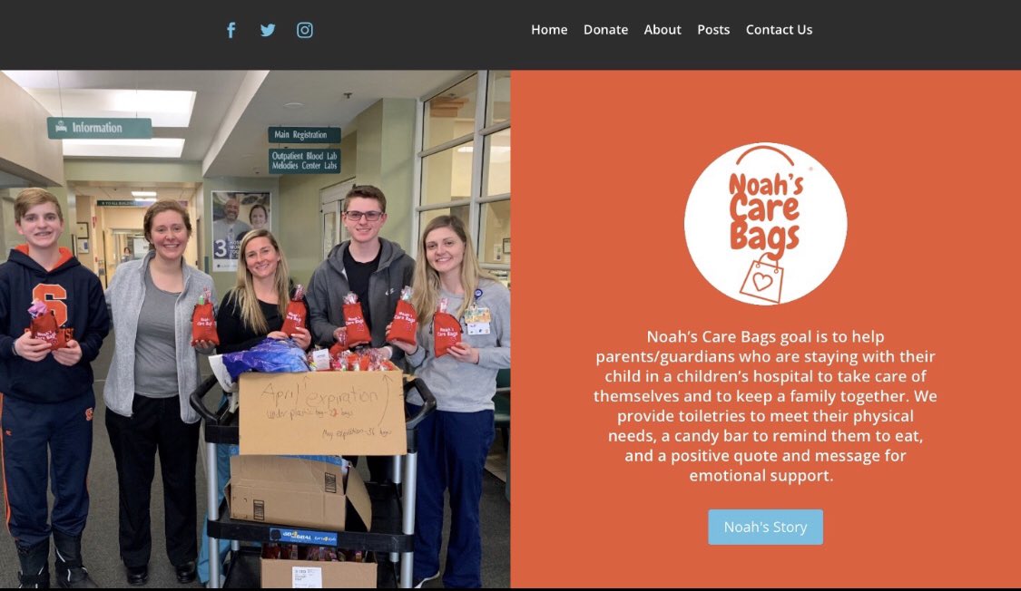 Noah's Care Bags tweet media
