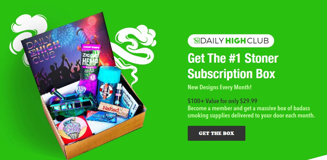 AUTHOR1TYZER0's tweet photo. #subscription #box #subscriptionbox #subscribe #subscriptionaddiction #love  #cannabis #weed #cannabiscommunity #marijuana  #thc #weedporn #hightimes #stoner #smoke #highlife The perfect gift for any stoner in your grab your Daily High Club Box Here!
https://t.co/HpGjB7QZnF https://t.co/0pFC6d6Sgm