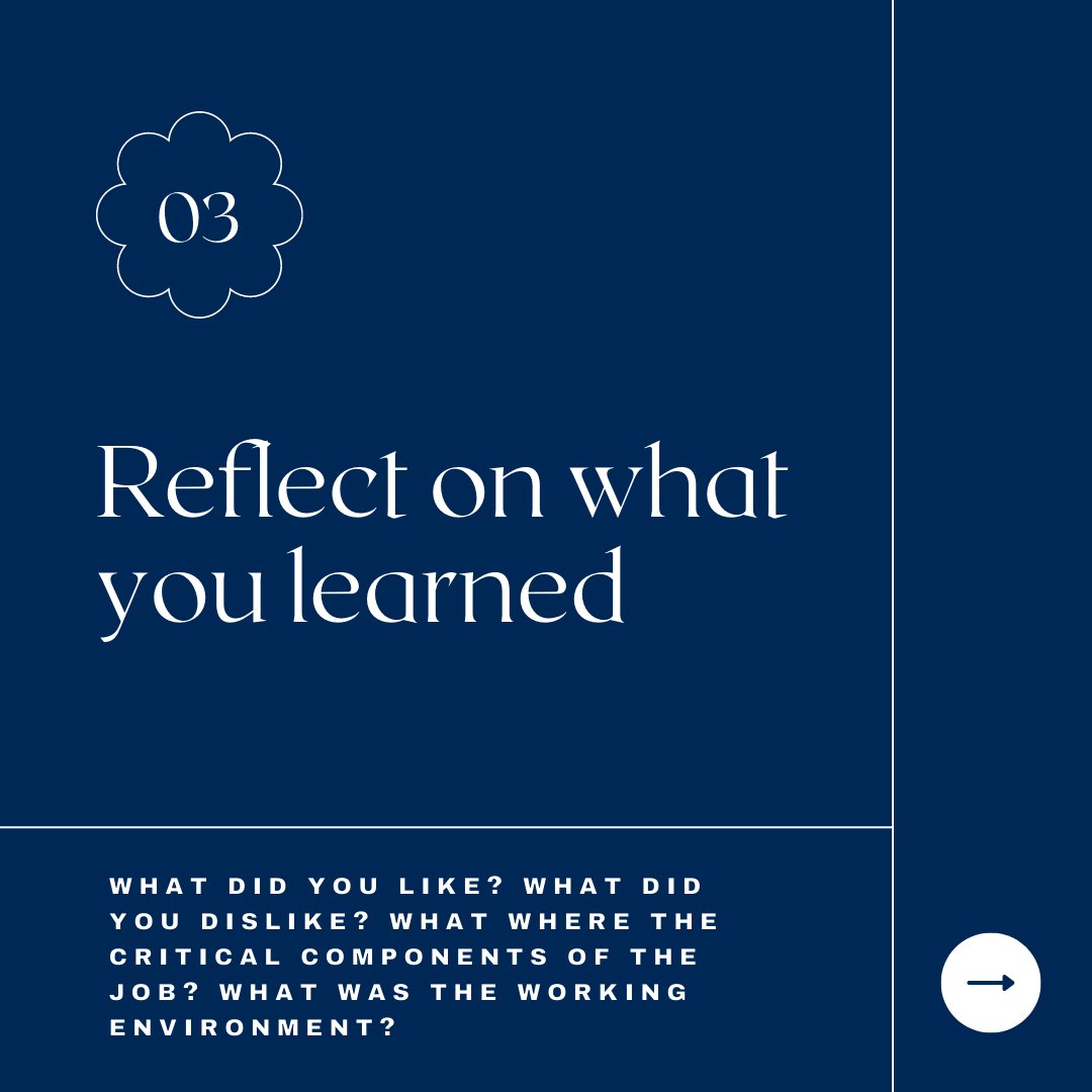 It's #TakeawayTuesday! Here are three tips to benefit you when looking to complete a job shadowing experience. Don't forget to follow up with a personalized, hand-written note sent within a few days of your job shadow experience! #USI #CareerExploration #MajorExploration