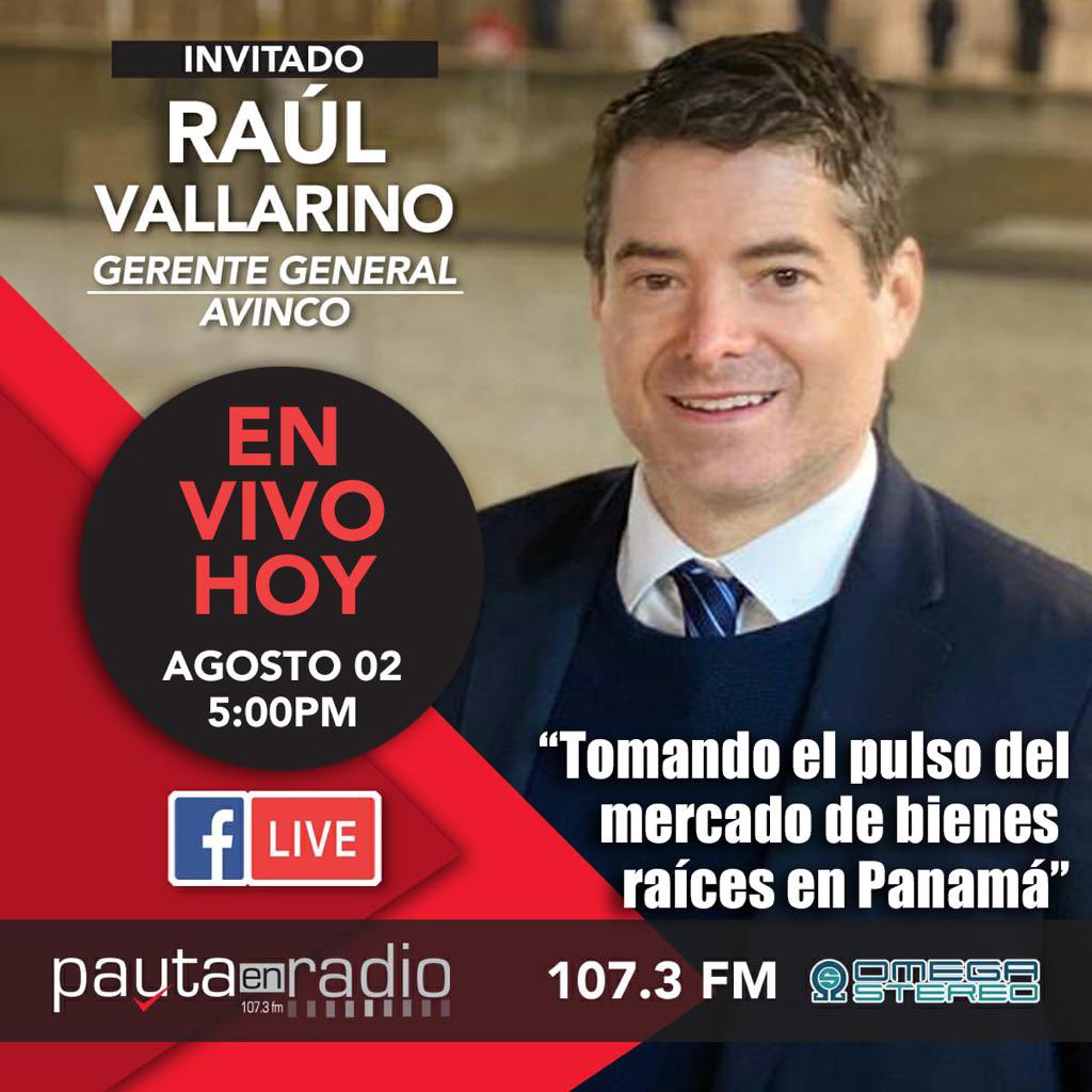 ¿Es buen momento para vender o para comprar? ¿Para qué fines la gente está pidiendo avalúos?
HOY a las 5 PM  por los 107.3 FM de <a href="/omegastereo1073/">Omega Stereo🎤</a>. Sintonízanos LIVE por Facebook en Omega Stereo o por Grupo Pauta Panamá También por omegastereo.com.
#avaluos
#bienesraices