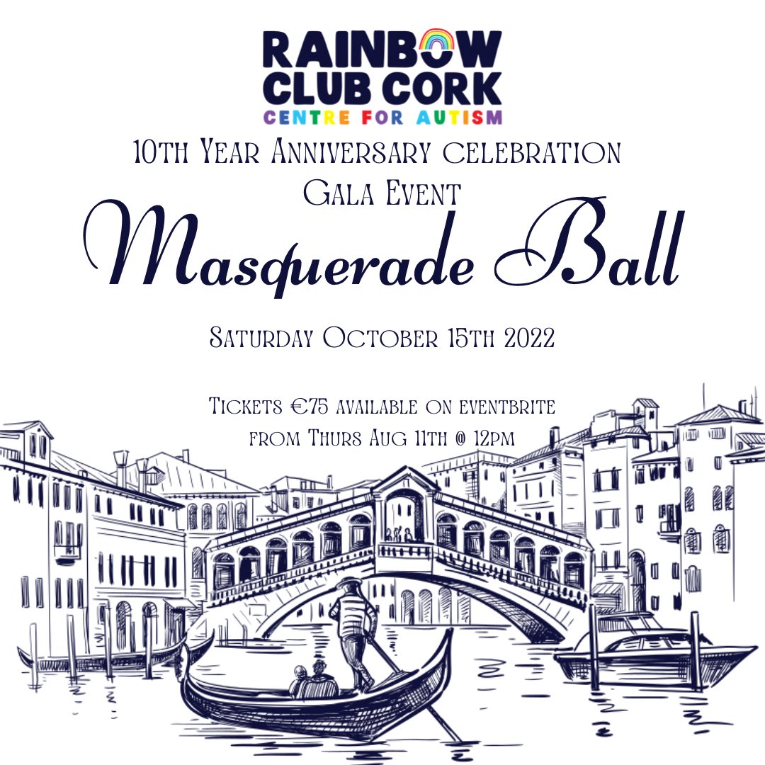 We are so excited to share with you our 10th Anniversary Gala Event Masquerade Ball ✨

This event will take place on October 15th 2022. Tickets will go on sale next Thurs August 11th @ 12pm so be sure to set your alarm🎭