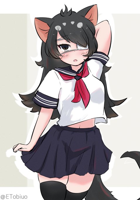 オーデビちゃんにセーラー服を着てもらう😙 