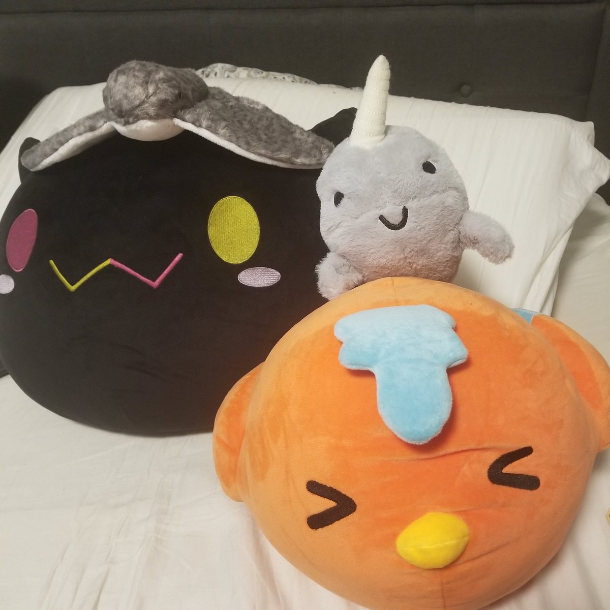 afernoverthere's tweet photo. @_Silvervale_ Damn, I wish all my plushies weren't still in storage. At least I have a few out of boxes. https://t.co/4GpGPJYcHs