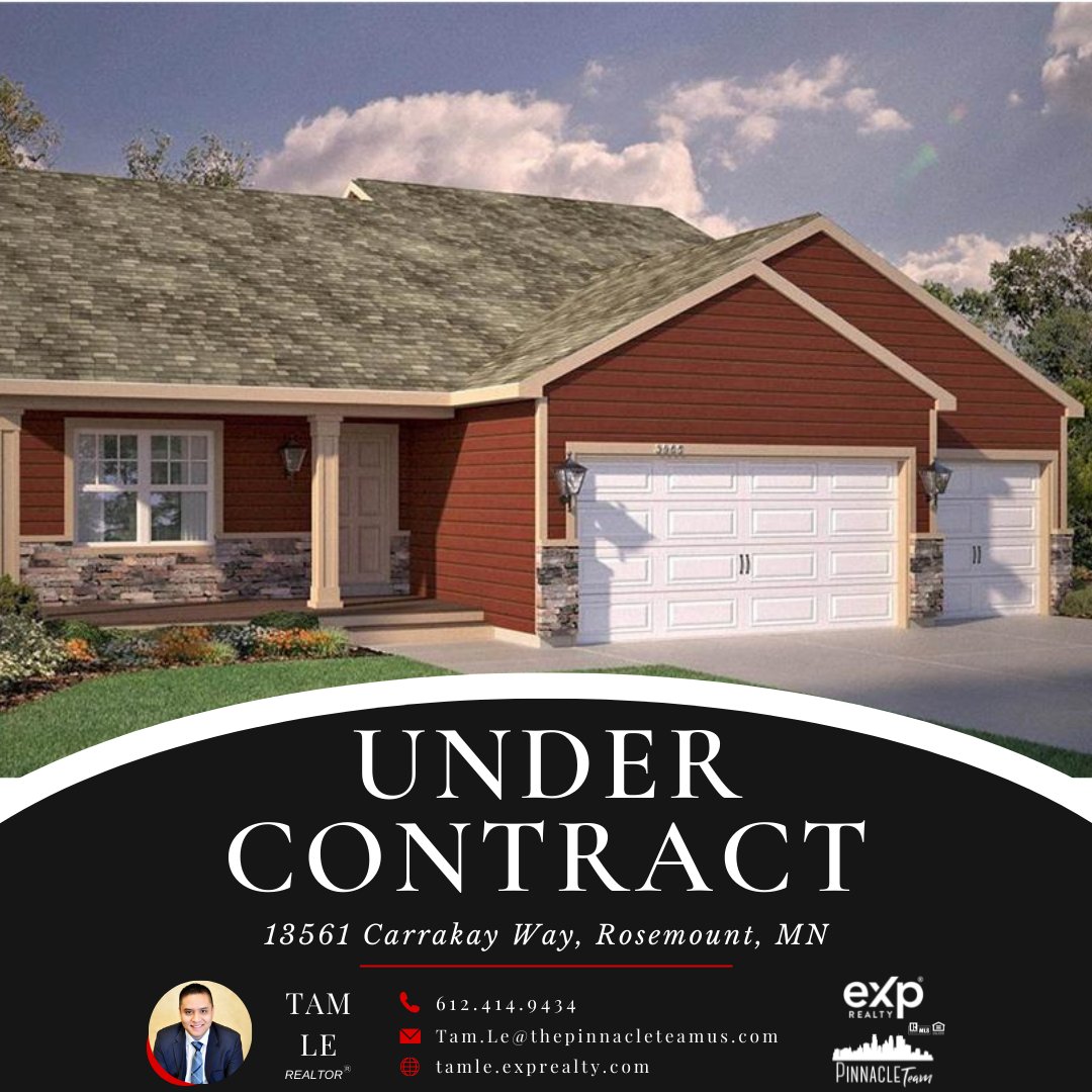 PinnacleTeamUS's tweet image. Our Offer got ACCEPTED! It is NOW Under Contract!

#TamLeRealtor #CountdowntoClosingDay #RosemountMN #PinnacleTeamMN #EXPRealty #UnderContractwithTamLe
