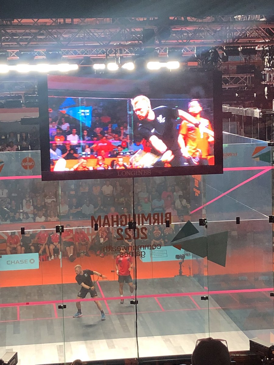 Loved going to the 2022 Commonwealth Games. #squash #quarterfinals #Birmingham