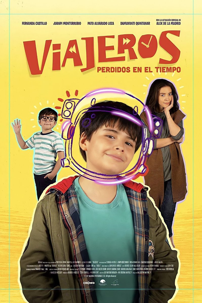Faltan 3 días para que esta máquina del tiempo ya arranque.. #ViajerosHBOMax 🚀🕰️
Estreno 5 de agosto por <a href="/HBOMaxLA/">Stream en Max Latinoamérica</a> 👏🏻
Viajeros: perdidos en el tiempo, una película mexicana de corte familiar. 
<a href="/FernandaCGA/">Fernanda Castillo</a> #juanpimonterrubio <a href="/alexdelamadrid/">AlejandrodelaMadrid</a>
#AnaCristinaMartinez
<a href="/luiginilinguini/">Luigi Moreno Barragán</a>