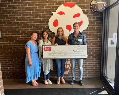 perrysicecream's tweet photo. Today we presented a check to the @tenlivesclub for a total of $4,500, raised by our generous Team Members throughout the first half of 2022! We are so proud to support this local organization! Learn more about this organization here: https://t.co/p63bg0aHtf #PerrysGoodStuff https://t.co/4vgokXGHSD