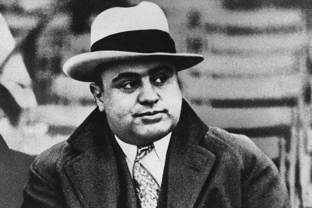 Al Capone would have made a really good #superthiefnft rockstar in the #web3 space. Maybe I will pay my “callers” to do some real work and steal his #DNA And regrown him in an incubation chamber and control him😈 we need better #crooks than the one’s we have out here these day’s.