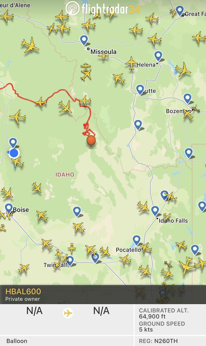 impl_u64's tweet image. Didn’t Loon shut down? Just noticed one of their balloons over Idaho