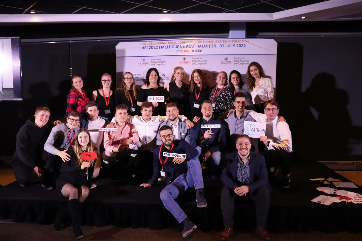 hsiconf's tweet photo. The main social event of HSI 2022, the conference gala dinner held at the @melbaquarium. Conference delegates and CDAC invitees were welcomed by General chairs Prof. @dswnds Prof. Jacek Rumiński, Prof. Milos Manic and organising committee chairs Belinda Westerlo and Donna Burnett https://t.co/f3RrM9lVmu