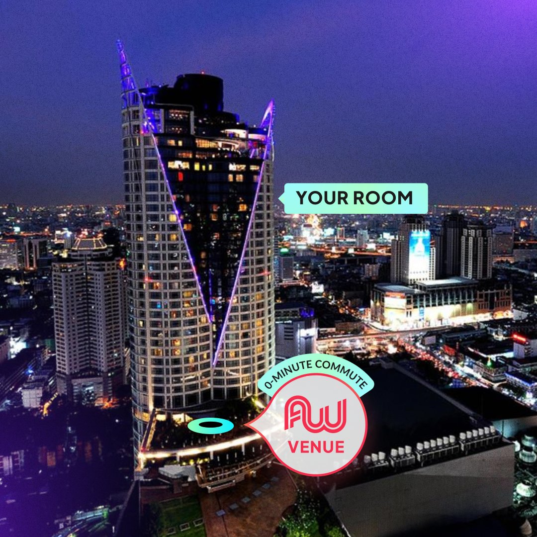 📣 Official Hotel Announced: Centara Grand At Central World

We're pleased to announce that together with our sponsor, Koala Ads, we've secured exclusive rates for #AWasia attendees. 

⚠ Rooms will sell out quickly – we recommend booking early 👉 awc.li/hotels