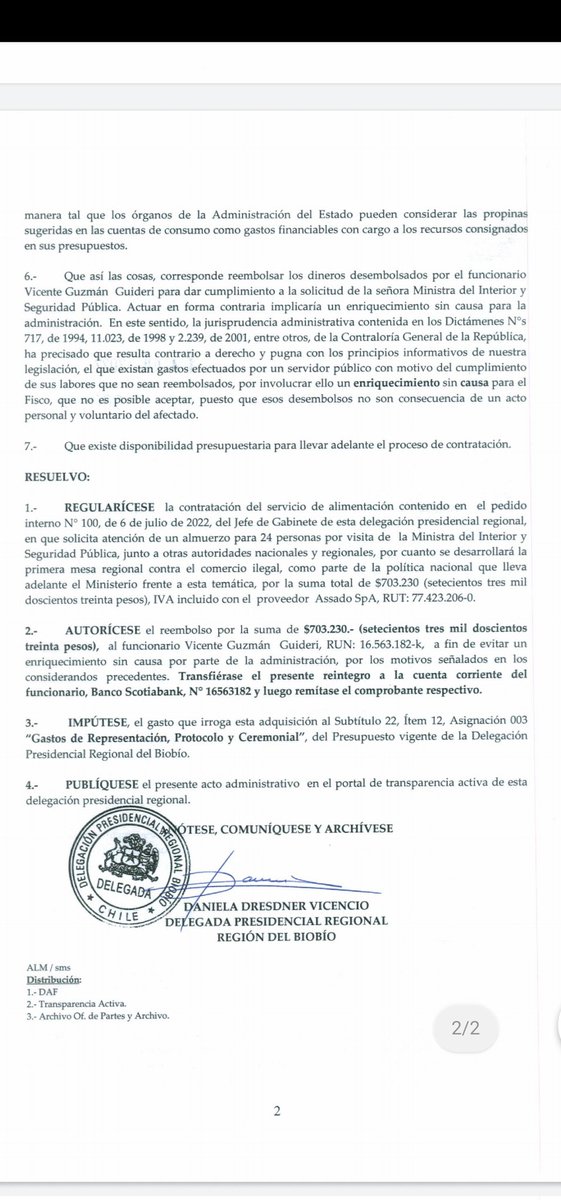 Hoy no tienen las herramientas para controlar lo que ocurre en la Araucanía, pero los almuerzos de seguridad con la Ministra <a href="/izkia/">Izkia Siches Pastén</a> por 700 lucas son una herramienta efectiva para combatir la delincuencia y la violencia. <a href="/CEspinozaQ/">Cristofer Espinoza</a> #BoricEnPicada <a href="/Sabescl/">Sabes.cl</a>