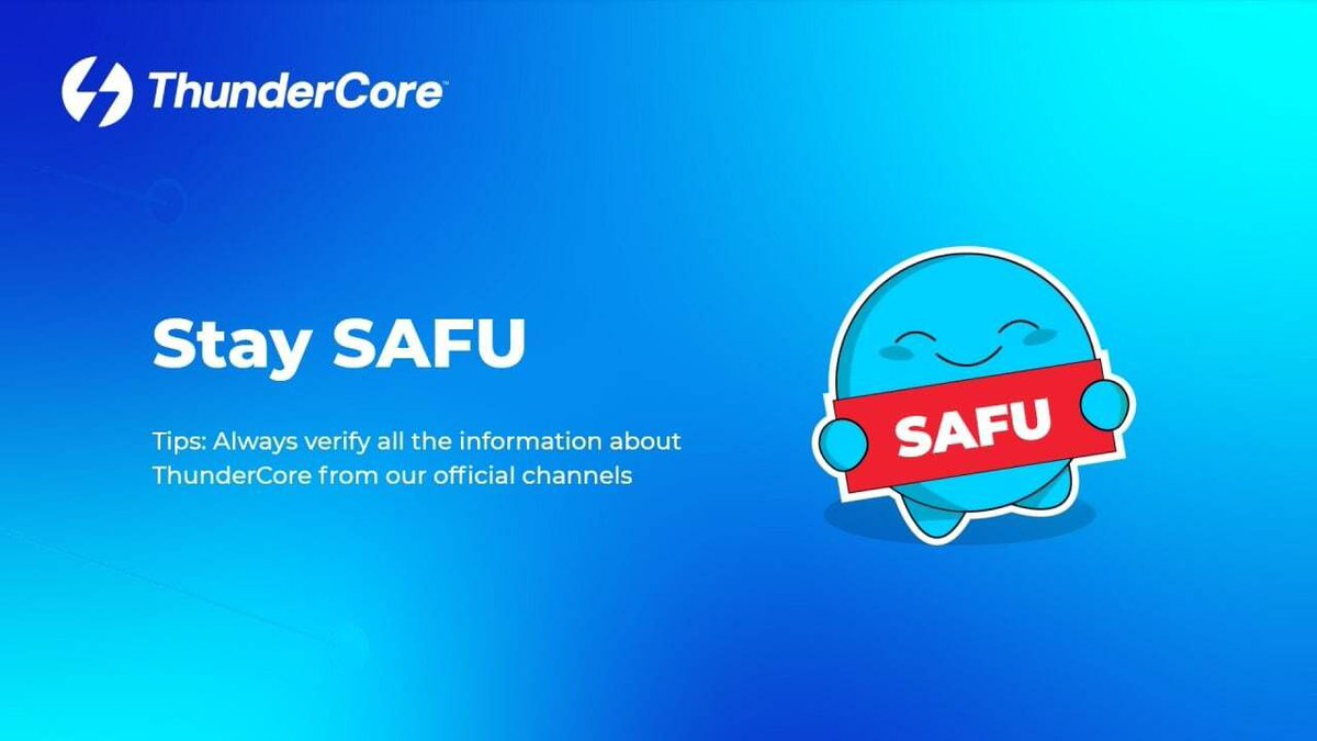 1/ Our Founder &amp; CEO <a href="/0804chris/">Chris Wang</a> stated, "Despite the extreme market volatilities, all #ThunderCore systems are running very smoothly.  With 5 years of experience in building high performance public #blockchain, ThunderCore is very safe and stable." 🔥

#Solana #LUNA #LunarCrush