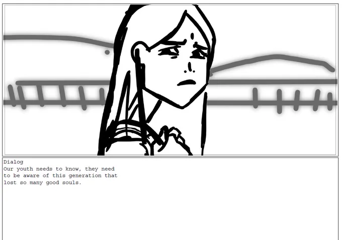 Close to having this short roughed out, hoping it translates well from the script. Going to start making some color mock-ups soon. Ernesto has been killing it on this. 