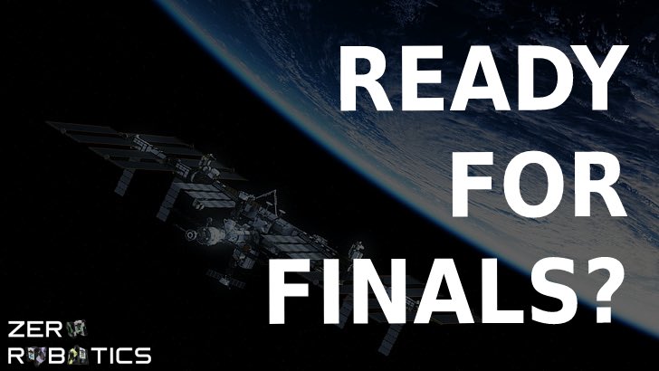 ZeroRobotics's tweet image. At long last, Zero Robotics finally returns to the ISS for finals! Is your team all ready?? Don&apos;t forget to check it out tomorrow using this link! web.mit.edu/webcast/zeroro…