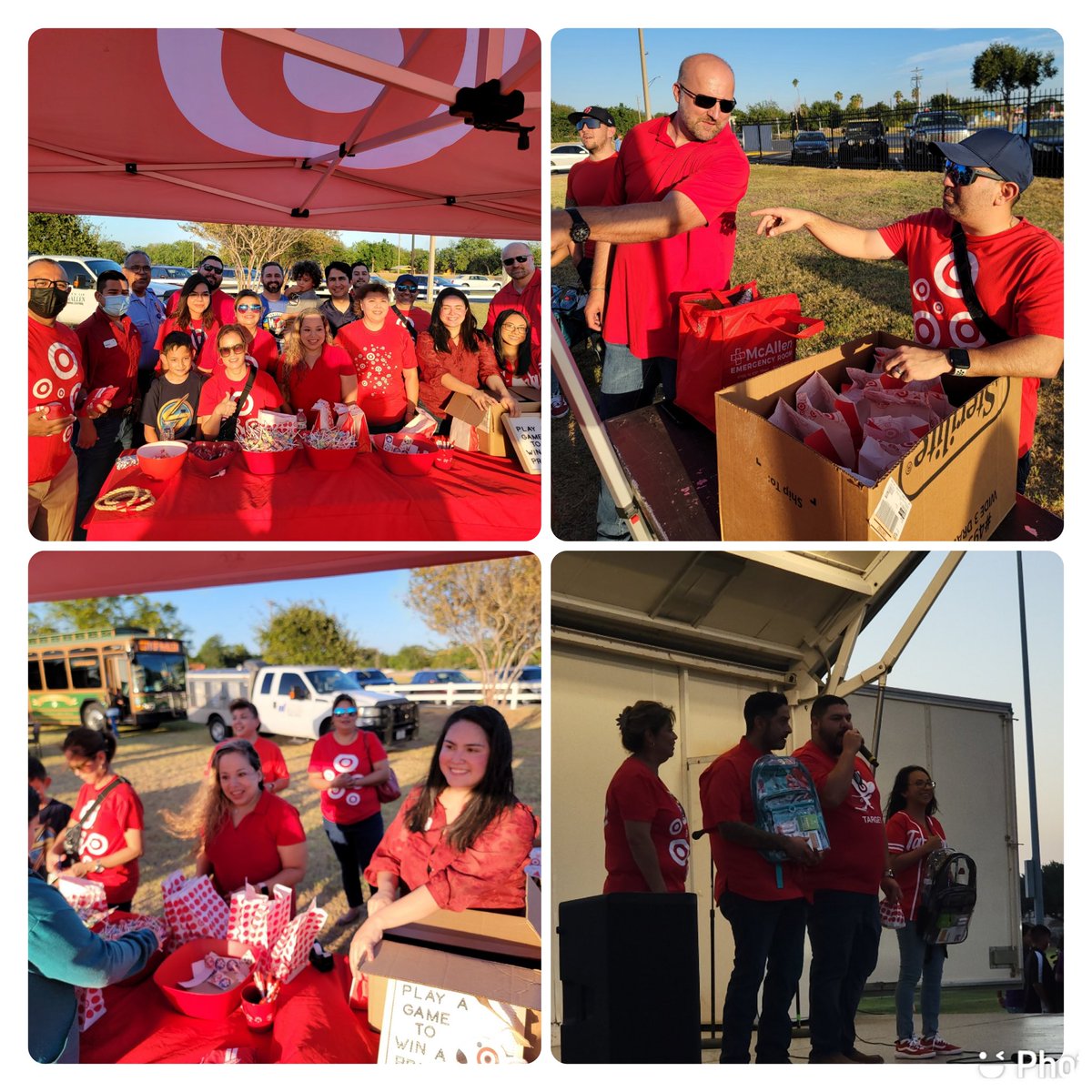 What an amazing day of giving back to our community! In the morning we started with the United way Back to school shopping spree and ended the evening with a successful National Night Out #Target #giveback #NationalNightOut2022
