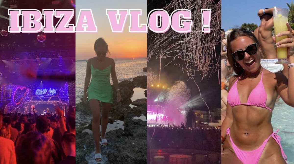 XMollycooper's tweet photo. Ibiza vlog! 💖🕺🏼🫶🏼🪩 https://t.co/MosD4iWjB1 https://t.co/AqualgevEd