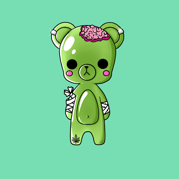 te__studios's tweet photo. This week, we’re highlighting the HappyLand Gummy Bears Collection that represents resilience, stoicism, positivity and doing good in the world. 

@hlgummybears has already donated 11.67 ETH to 
@MHASummitCounty @CrisisTextLine @Last_Door &amp; @charitywater https://t.co/hQdYBUSfiC