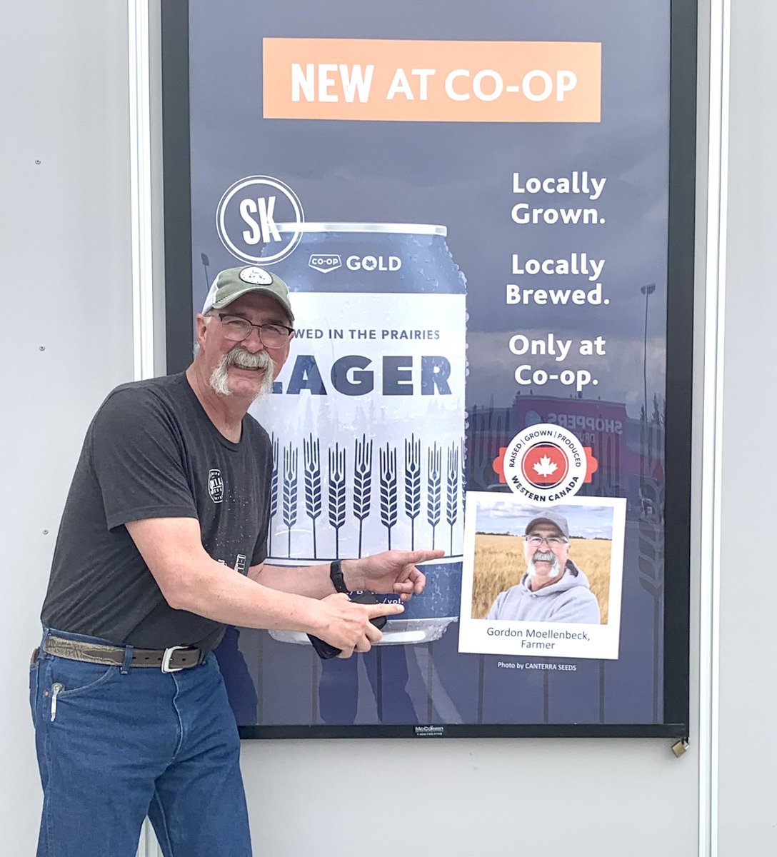 oldmangord's tweet photo. If you buy some coop Lager send me a selfie with a 6-pack or the advertising. I’ve gotten some pics and it’s really cool to see where they are all from https://t.co/1pwc5BoBi0