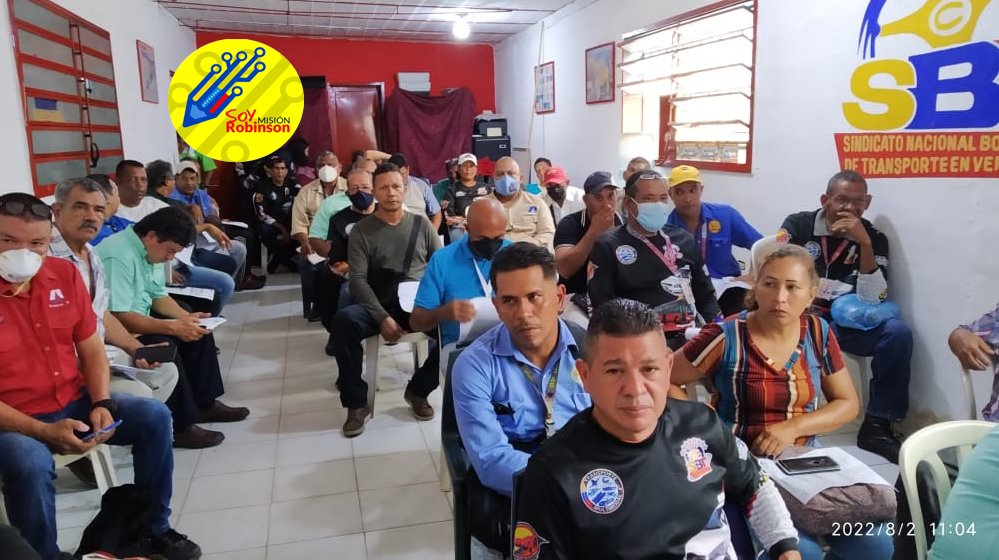 #MisionRobinsonBolPresente Reunión con los representantes de las Líneas de Transporte de Ciudad Guayana