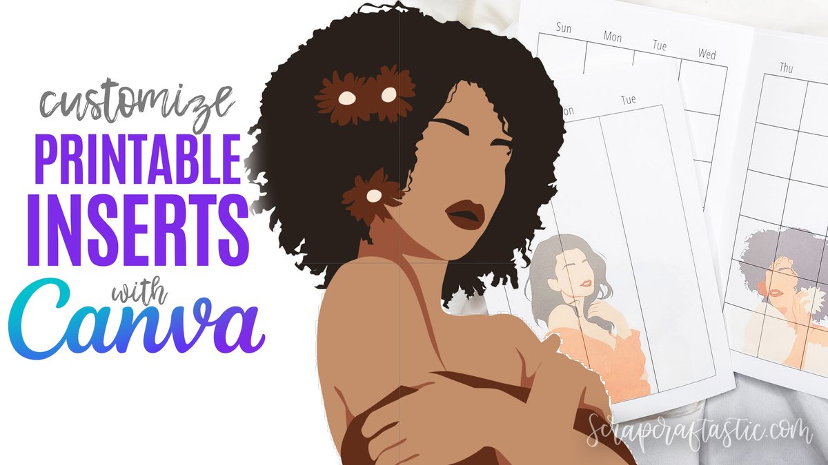 scrapcraftastic's tweet image. How To Add A Background &amp;amp; Customize Printable Planner Inserts In CANVA youtu.be/wL8_IgugDaA #canva #printableinserts #howto