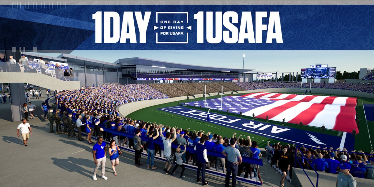 Air Force Academy Falcon Stadium tweet media