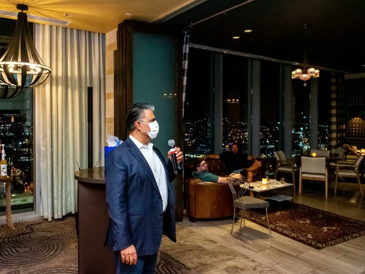 MYCOMedical's tweet photo. Back by Popular Demand! The team at MYCO Medical hosts a cocktail reception to celebrate a successful 2022 at HealthTrust University. Guests enjoyed a relaxing evening with great food and drink overlooking a spectacular roof top view of downtown Nashville. #HTU22 #TeamMYCO https://t.co/n5KFFWUWfs