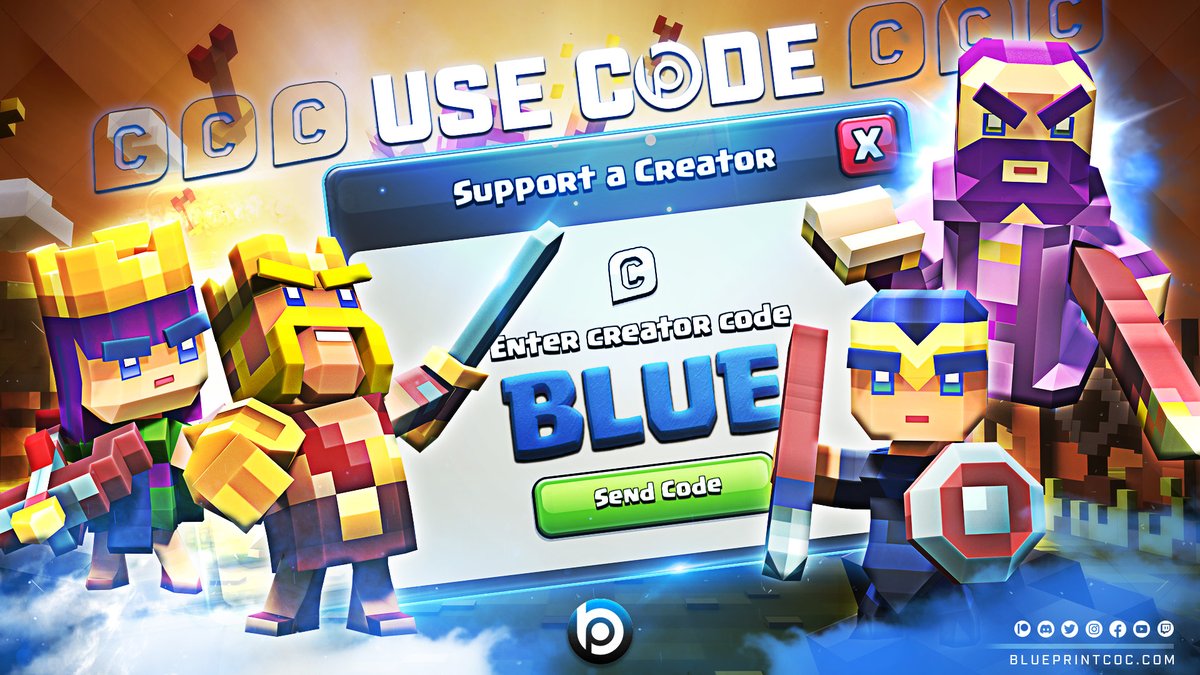 Blueprint CoC | Code BLUE tweet media