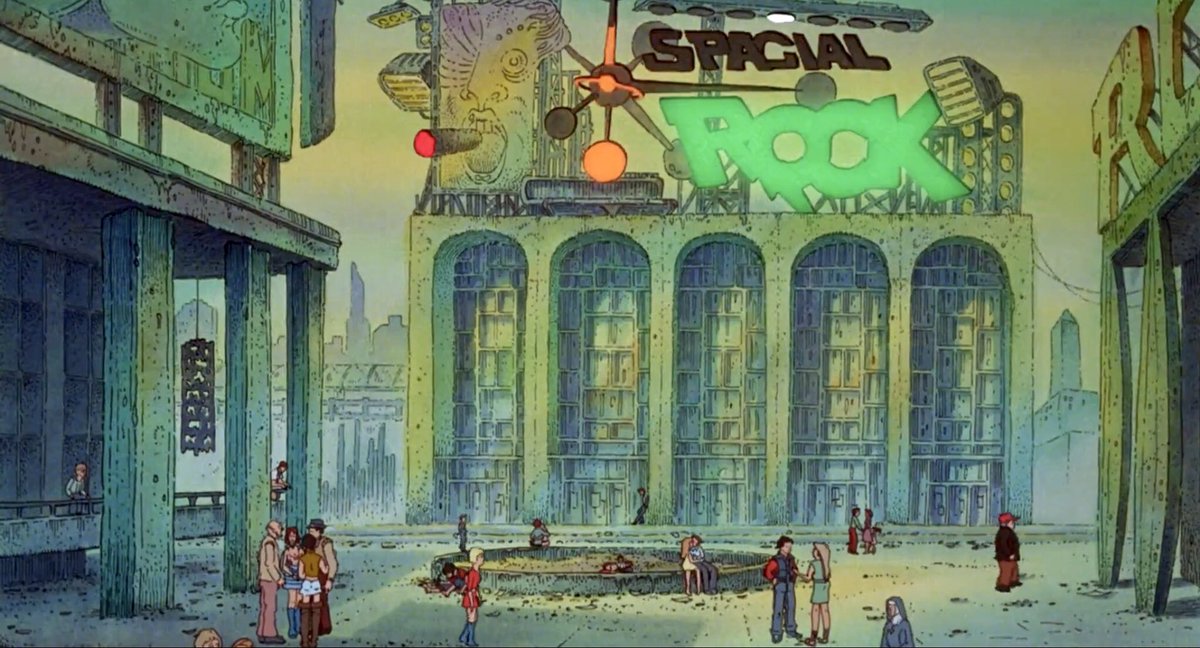 WeirdlandTales's tweet photo. New York in 2031, as depicted in HEAVY METAL (1981). https://t.co/gebPWijAcY