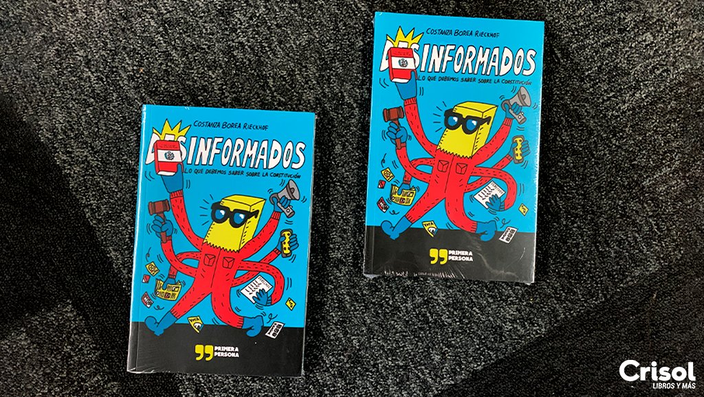 LibreriasCrisol's tweet photo. 📚 ¡SORTEO!
¿Quieres ganarte el libro "Informados" de #CostanzaBorea? Solo debes seguir estos pasos para participar.
1. Síguenos y dar like a este tweet
2. RT con el hashtag #InformadosEnCrisol y #SorteoCrisol
¡Y listo!
* Serán 2 ganadores y serán anunciados el 08 de agosto. https://t.co/S72luhAJEV