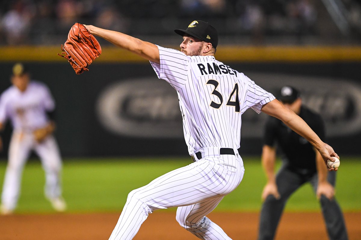 KnightsBaseball's tweet photo. ROSTER MOVES: RHP Jason Bilous was promoted to Charlotte today from the @BhamBarons! Additionally, RHP Lane Ramsey was activated off the Injured List &amp; RHP Yacksel Ríos was released. 

📸: @laurawolffphoto https://t.co/3ZXjQMYaIt