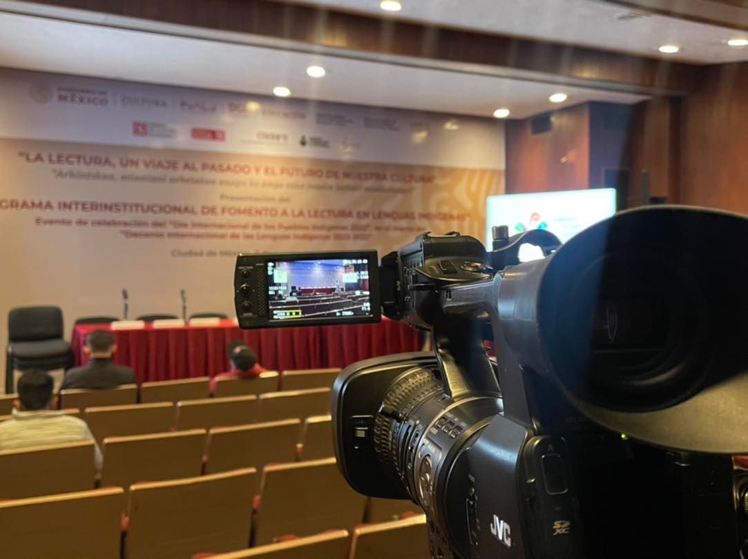 Hoy transmitimos la presentación del Programa Interinstitucional de Fomento a la Lectura en Lenguas Indígenas del <a href="/INPImx/">INPI</a> con equipo KB mini de #Haivision

#PuntoTI #Streaming #StreamingLive