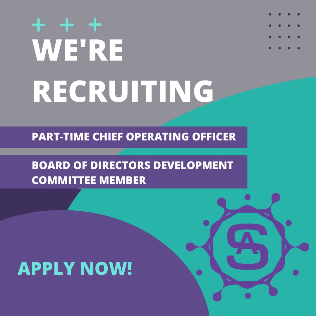 Interested in joining team that
runs The Scientista Foundation? We are currently
recruiting for several positions!

scientistafoundation.com/internships
*
#TheScientistaFoundation #Scientista
#WomenInSTEM #STEM #STEMM
#nonprofitorganization #nonprofit #recruitment