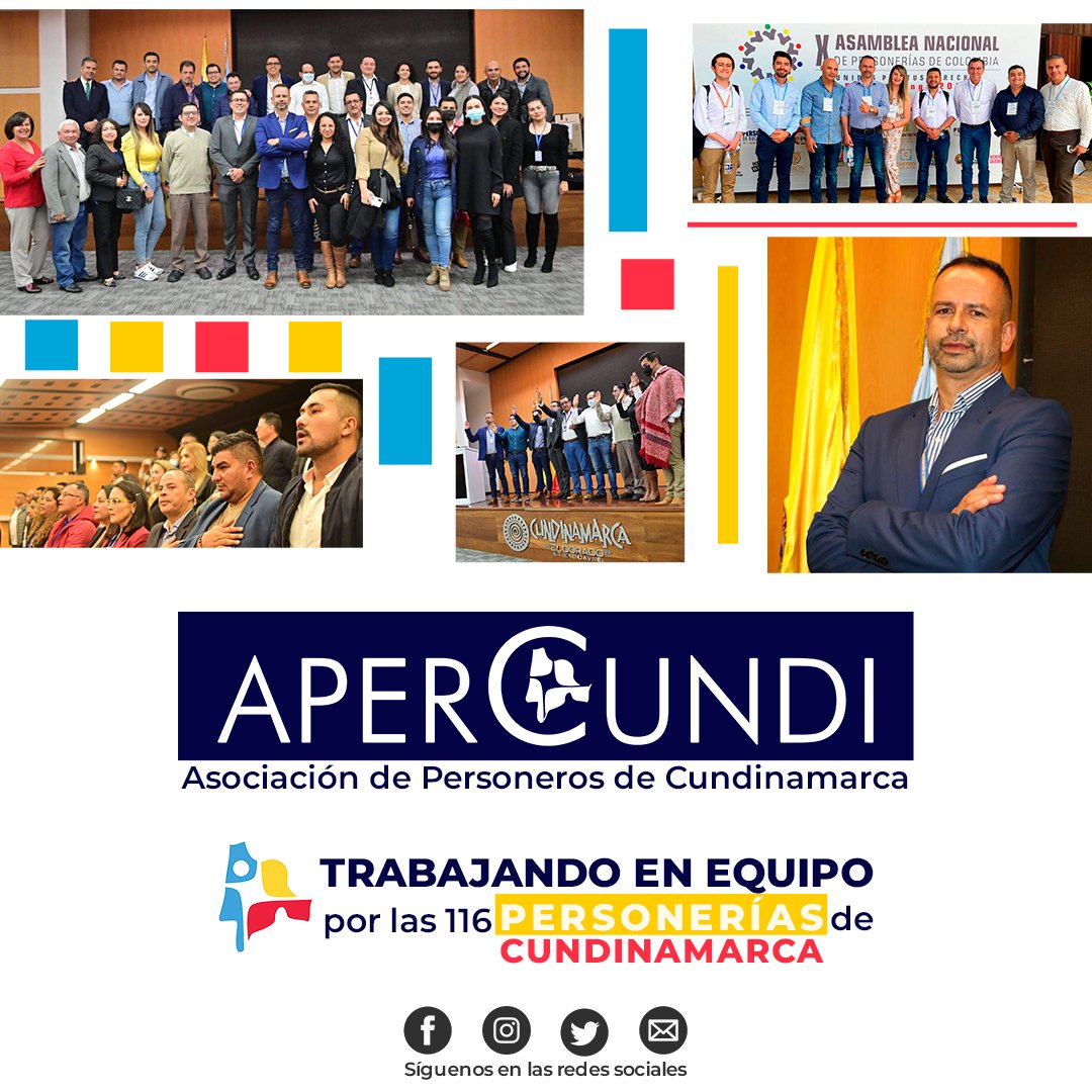 APERCUNDIN's tweet photo. 𝗔𝘀𝗼𝗰𝗶𝗮𝗰𝗶𝗼́𝗻 𝗱𝗲 𝗣𝗲𝗿𝘀𝗼𝗻𝗲𝗿𝗼𝘀 𝗱𝗲 𝗖𝘂𝗻𝗱𝗶𝗻𝗮𝗺𝗮𝗿𝗰𝗮 - 𝗔𝗣𝗘𝗥𝗖𝗨𝗡𝗗𝗜 

Carlos Rubio - Presidente 

𝗧𝗿𝗮𝗯𝗮𝗷𝗮𝗻𝗱𝗼 𝗲𝗻 𝗲𝗾𝘂𝗶𝗽𝗼 𝗽𝗼𝗿 𝗹𝗮𝘀 𝟭𝟭𝟲 𝗽𝗲𝗿𝘀𝗼𝗻𝗲𝗿𝗶́𝗮𝘀 𝗱𝗲 𝗖𝘂𝗻𝗱𝗶𝗻𝗮𝗺𝗮𝗿𝗰𝗮
#apercundi #personerías #cundinamarca https://t.co/cOJZnFjFCe