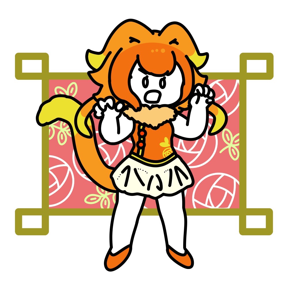 hato_to_syonen's tweet photo. がお！過去絵です🐒
昨日はゴールデンライオンタマリンの日！
#internationalgoldenliontamarinday
#けものフレンズ
#gltday https://t.co/3M8cpkNxOs