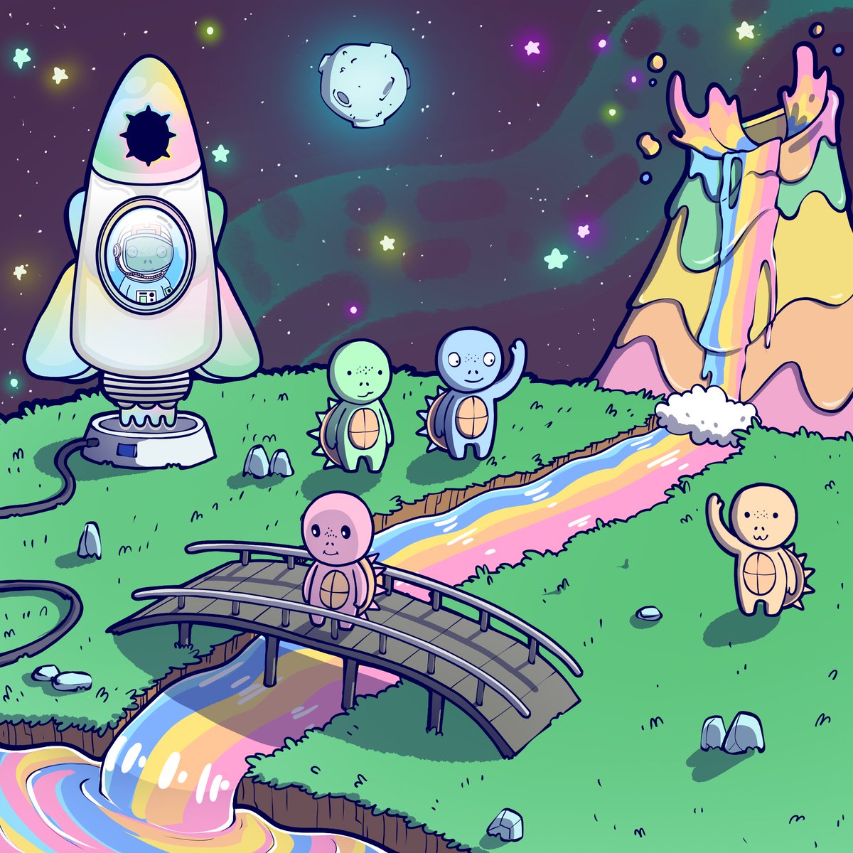 Turtle Island needs your help to stop the Evil Eight

Any interaction will be considered for a FREE MINT