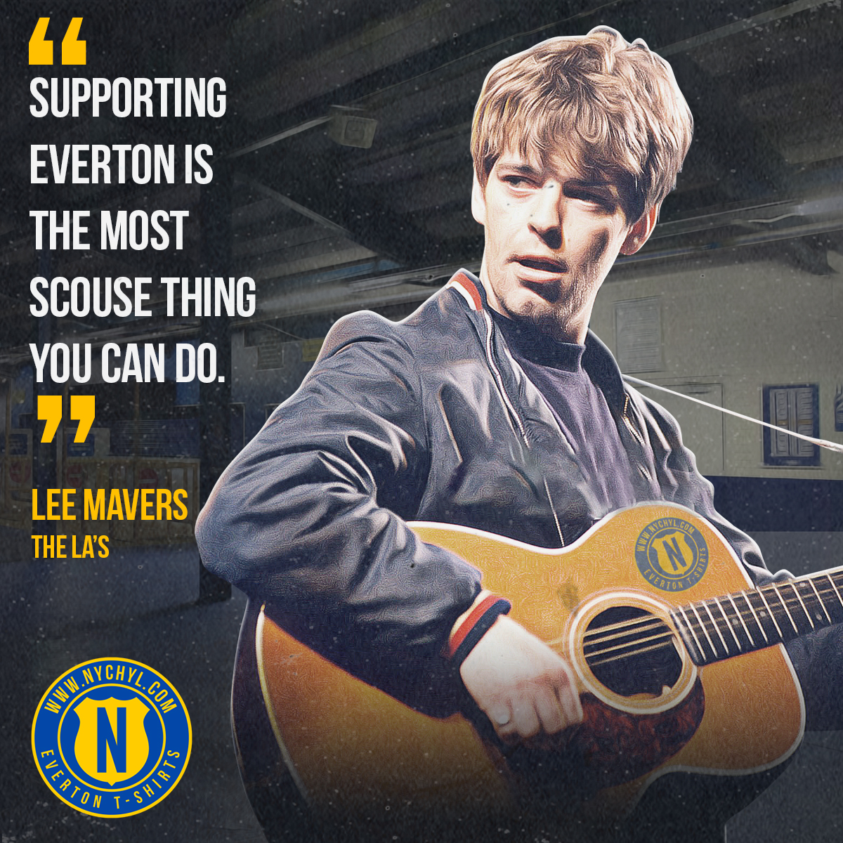 Happy 60th birthday to The La\s frontman and Evertonian Lee Mavers    