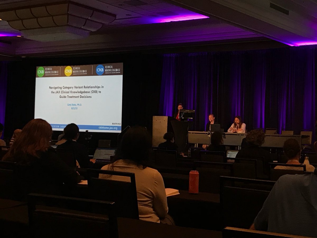 JAX Clinical Knowledgebase (JAX-CKB) tweet media