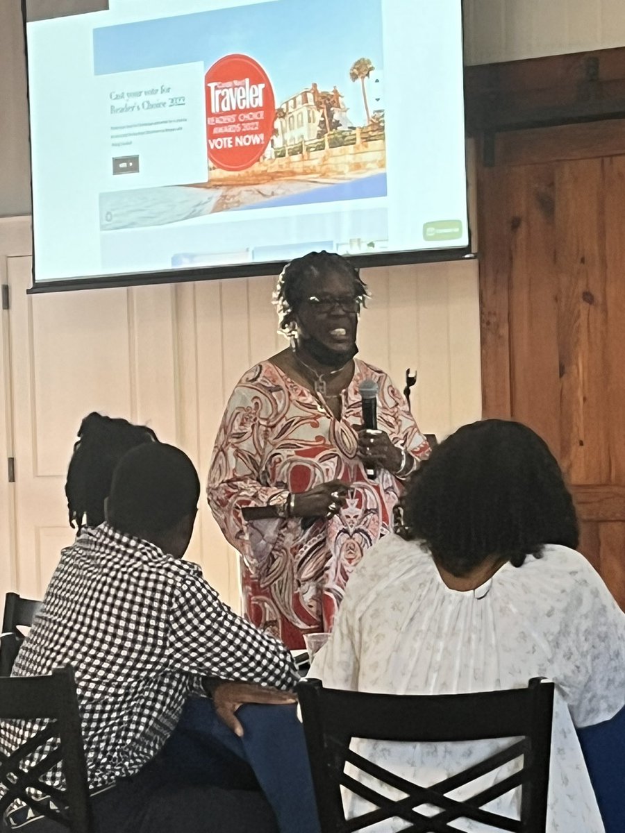 Thank you, <a href="/GCobbHunter/">Gilda Cobb-Hunter</a> for coming to speak to our ICEP-HBCU intern program.  This program is designed to introduce minority students to the hospitality industry!