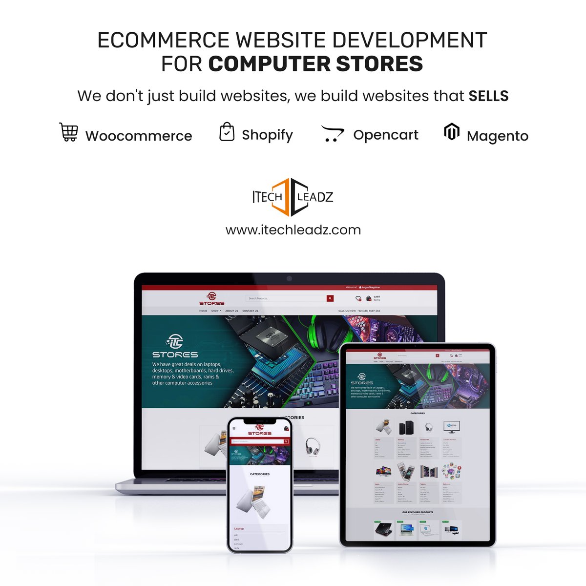 itechleadz's tweet photo. E-Commerce Website Development for Computer Stores
Contact Us: https://t.co/RdpkH0ZS9k
Call Us PK: +92 300 1331355
#itechleadz
#ecommerce
#woocommerce
#webdevelopment
#shopifystoresetup
#dropshipping
#onlinestore
#computeronlinestore
#laptoponlinestore
#onlinecomputershop https://t.co/2J4vIncUmG