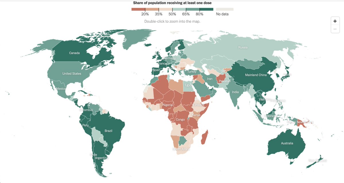This is medical apartheid. The gross inequalities that characterized the global rollout of first-gen COVID vaccines are being replicated again today when it comes to the distribution of promising new treatments and diagnostic tools. nytimes.com/interactive/20…