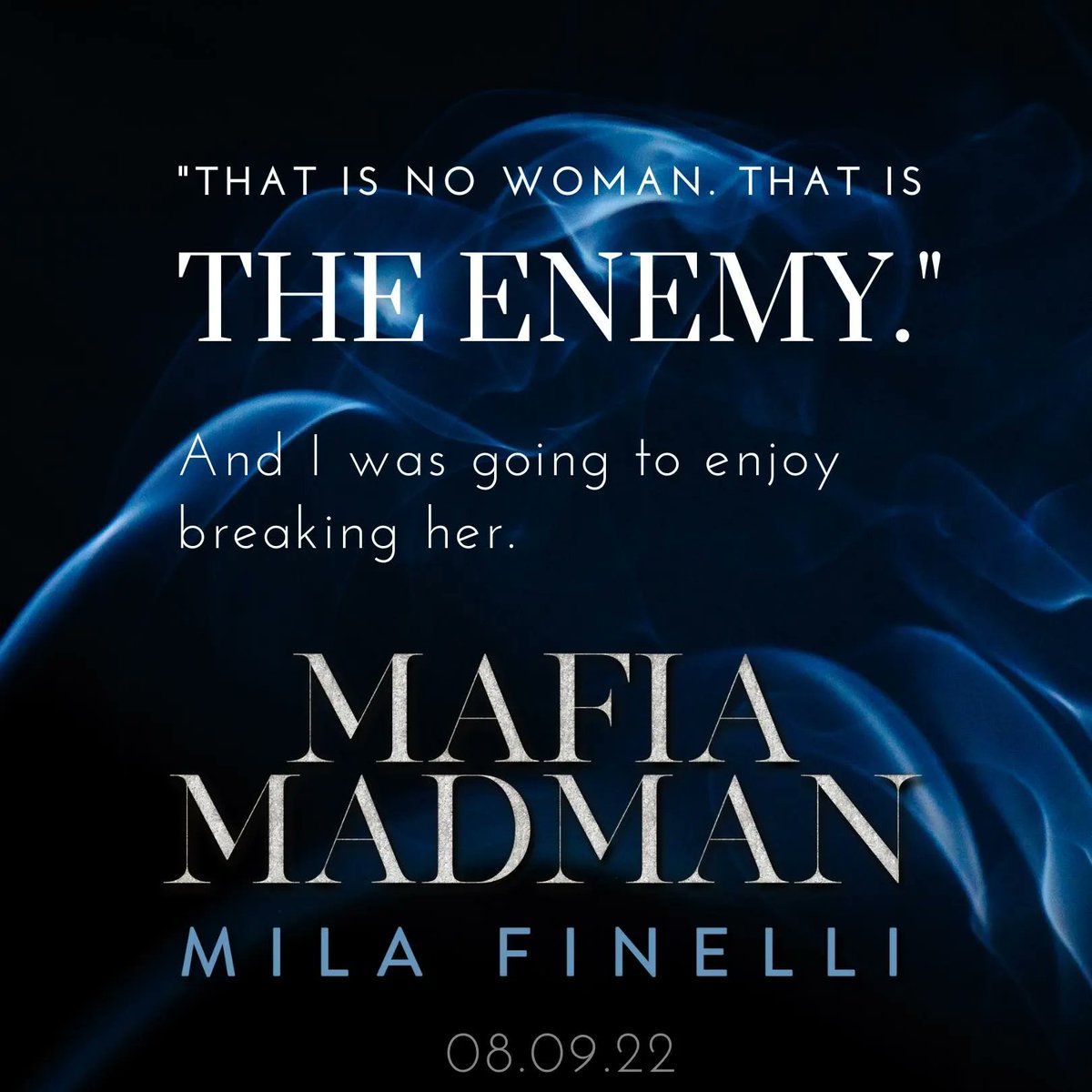 MAFIA MADMAN, the third book in the Kings of Italy series, by Mila Finelli is coming August 9th!! Read an excerpt here: buff.ly/3bqpKV3 Preorder Today! buff.ly/3zNUCbn