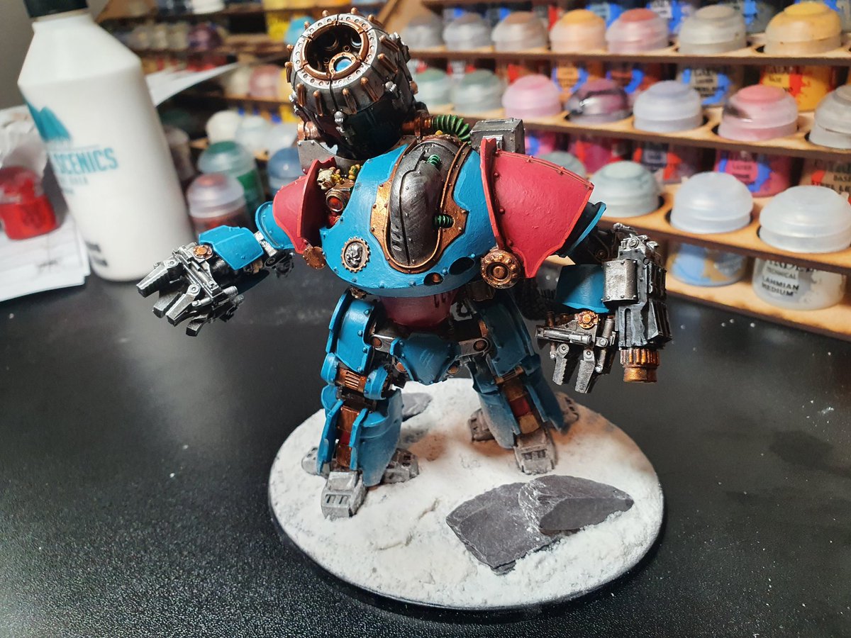 SplitfireGamin1's tweet photo. Thanatar Completed
#WarhammerCommunity #warhammer30k #Thanatar https://t.co/AwC55TcpUM