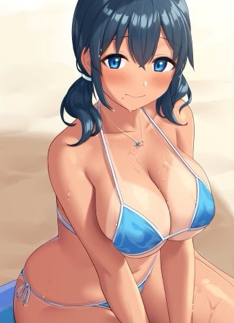 サワダユウスケ先生()デザインの【日焼けのあの娘はHがしたい抱き枕カバー】最新作【浜風るり】ちゃん!るりちゃんはF市の観光大使を務めるグラビアアイドルで大学生。全身性感帯で肌が触れ合うと欲情してしまいます。手を縛られてHするのが好き。boothにて販売中!↓  