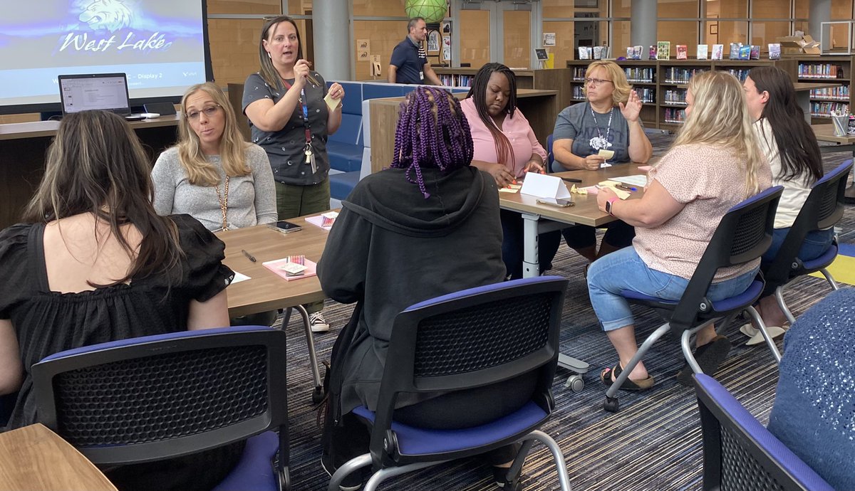 kellycoxWLMS's tweet photo. Our RELA Instructional Coach leading the team in a culture builder to help us see how we are all connected! Perfect tie to one of our campus expectations - “I am connected!” Great job Ms. Smither! @DrWash_Leads @HumbleISD_WLMS @mrjmalone @MarvelousDnice @Cwiggins2022 @RelaWlms https://t.co/CZ6Uq8Ubwj