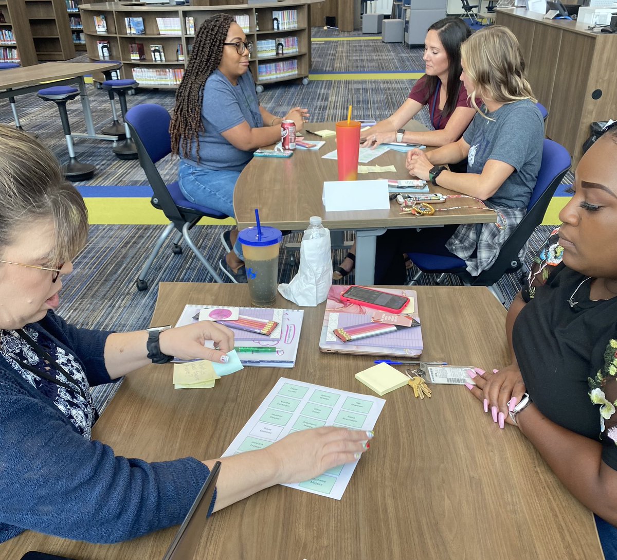 kellycoxWLMS's tweet photo. Our RELA Instructional Coach leading the team in a culture builder to help us see how we are all connected! Perfect tie to one of our campus expectations - “I am connected!” Great job Ms. Smither! @DrWash_Leads @HumbleISD_WLMS @mrjmalone @MarvelousDnice @Cwiggins2022 @RelaWlms https://t.co/CZ6Uq8Ubwj