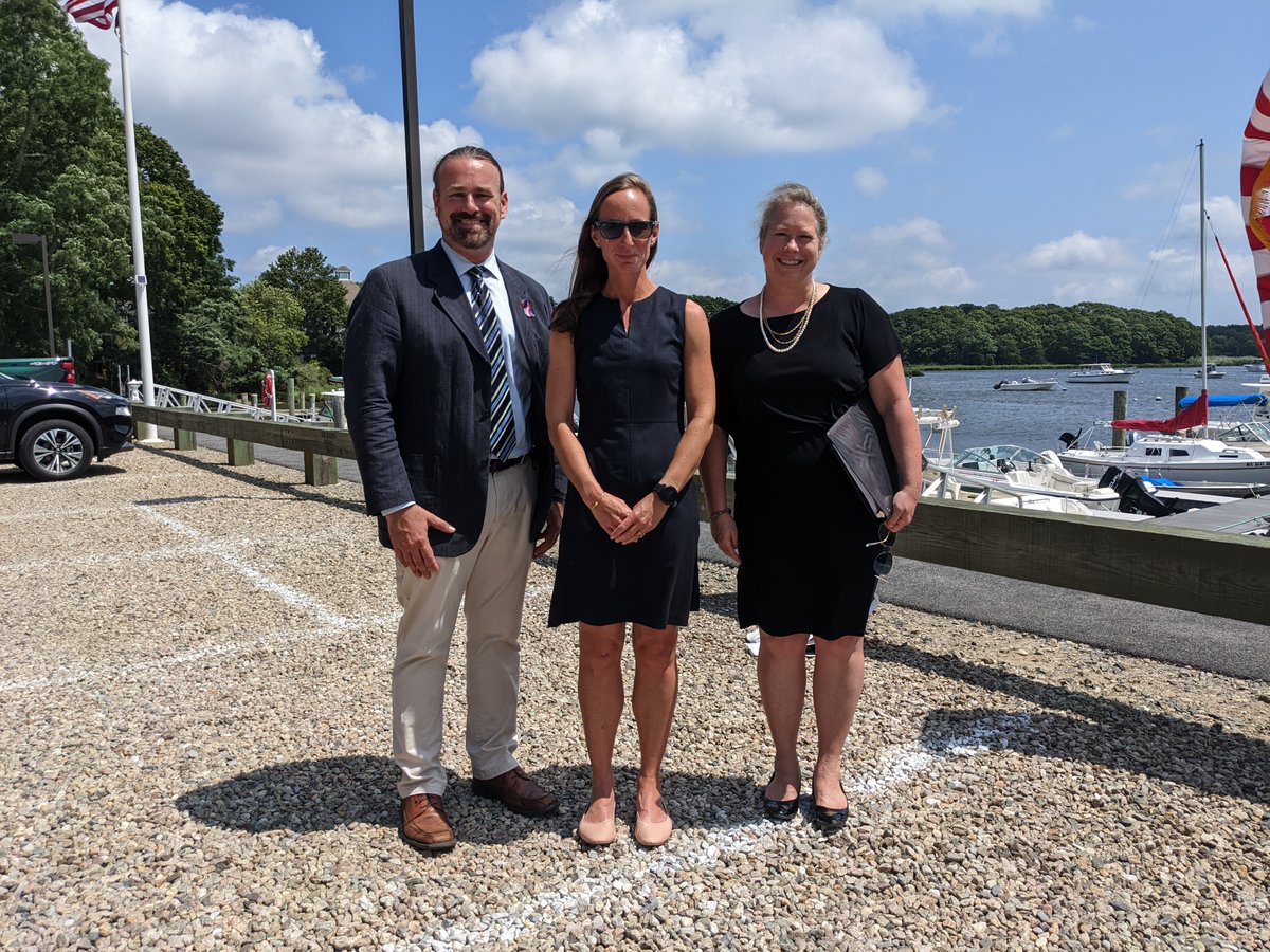 MassCZM's tweet photo. So pleased to join @EEASecretary Beth Card today at the 2022 OneCape Summit to announce the release of more than $2 million in new Coastal Habitat and Water Quality Grants for eight stormwater pollution and habitat restoration projects. https://t.co/sEw117YlaJ